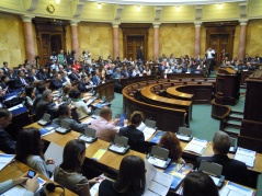 10. septembar 2013. Učesnici konferencije - Parlamenti u Evropi koja se menja – građani i predstavničke institucije u modernom upravljanju